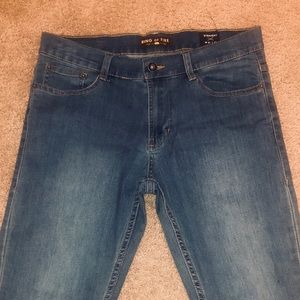 Ring of Fire Slim Straight Fit Blue Jeans